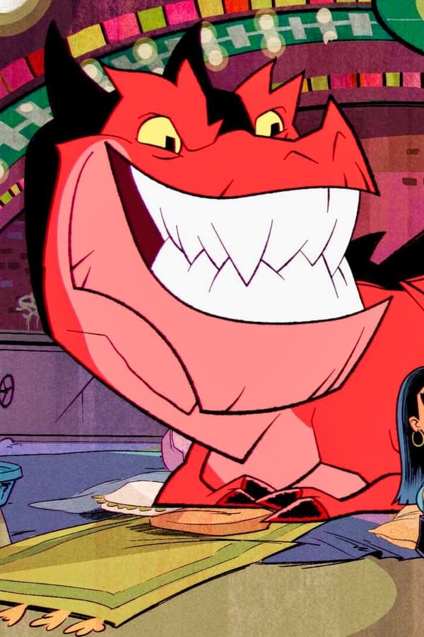 Garota da Lua e o Dinossauro Demônio